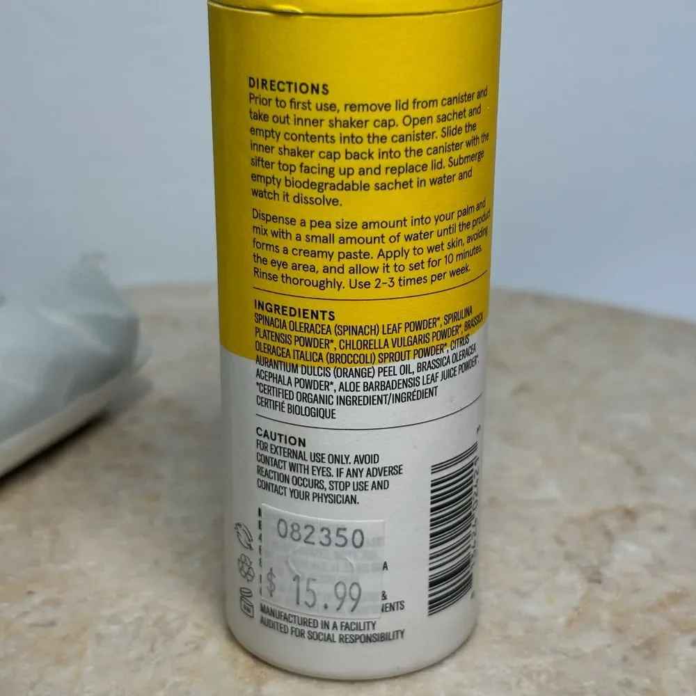 Acure‎ Brightening Supergreens Mask